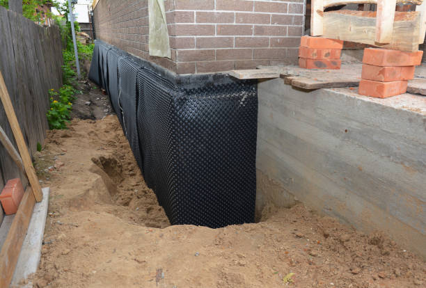 Crawl space vapor barrier installation in Ethridge, TN